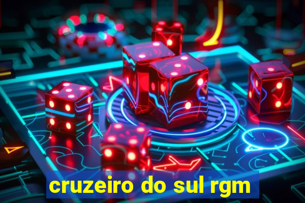 cruzeiro do sul rgm